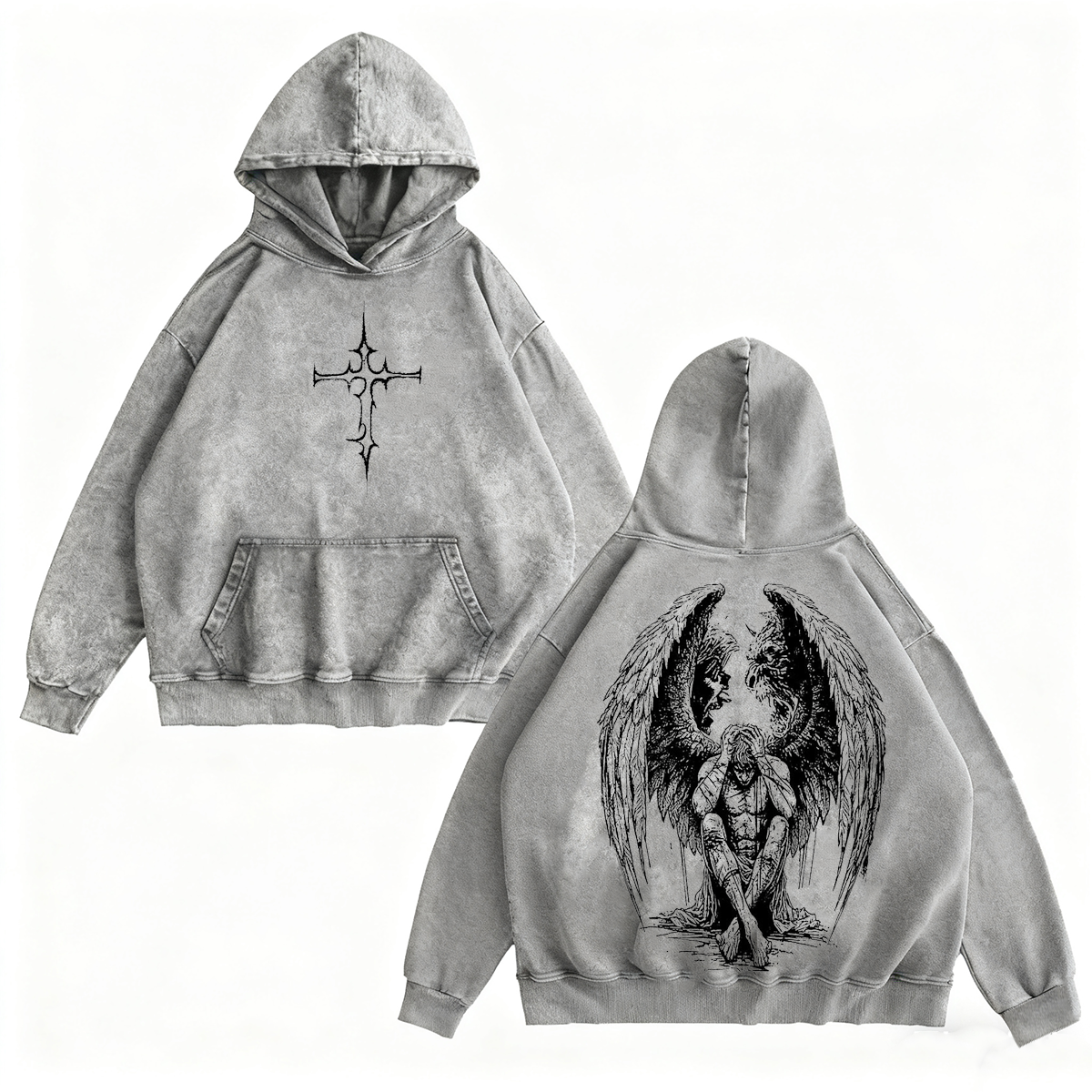 DUALITY | Fallen Within Vintage Washed T-shirt/Crewneck/Hoodie