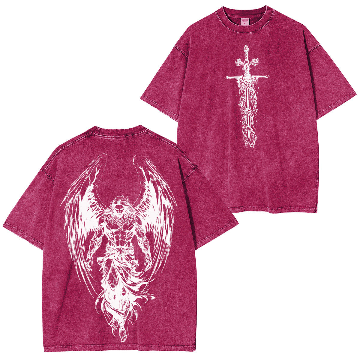 Archangel Michael – Armor of God Vintage Washed Unisex T-Shirt