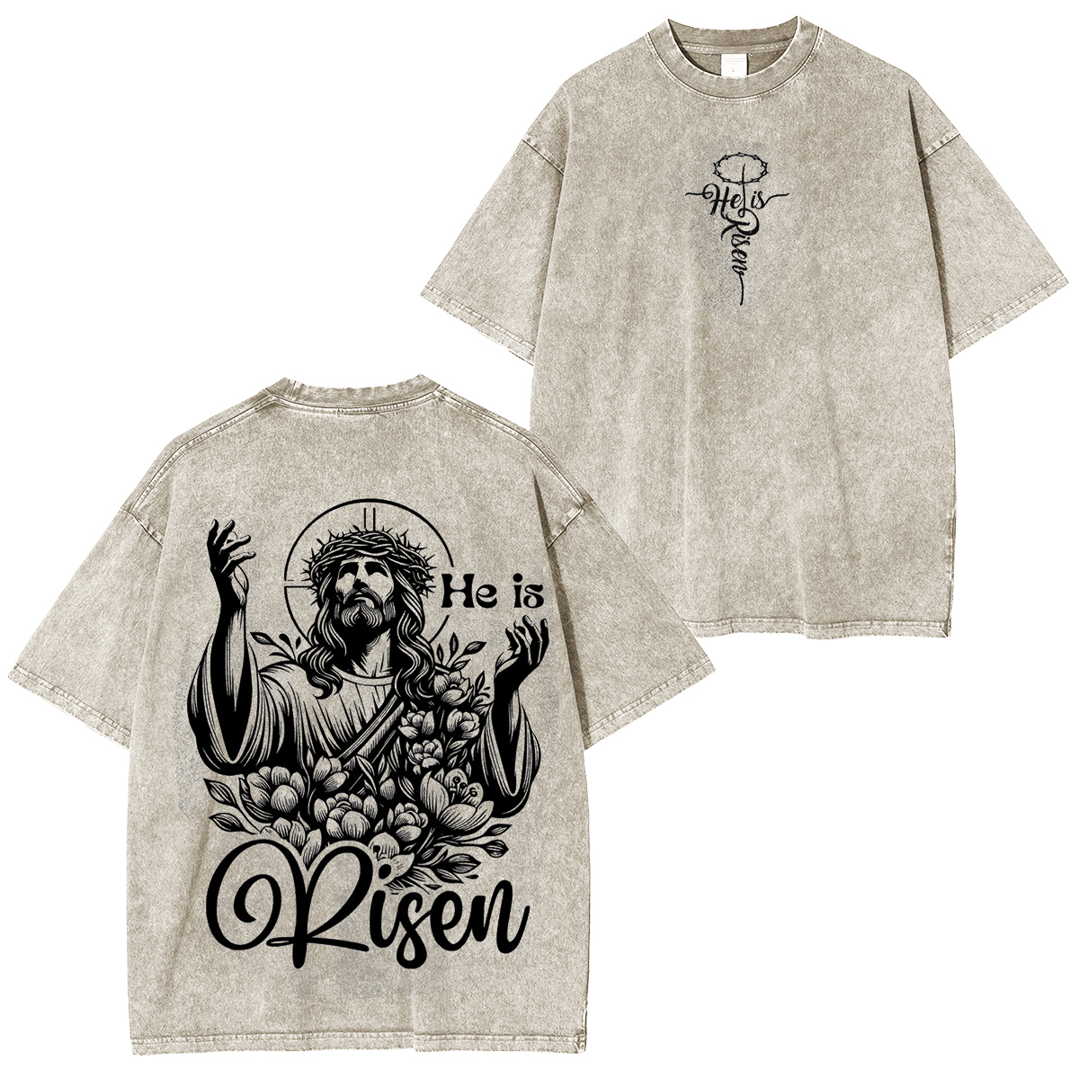 Jesus Christ Washed T-shirt/Crewneck/Hoodie