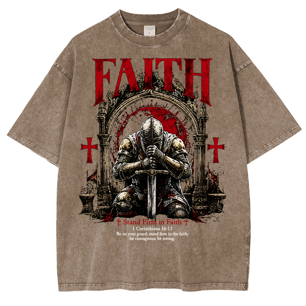 Stand Firm Vintage Washed T-Shirt/Crewneck/Hoodie