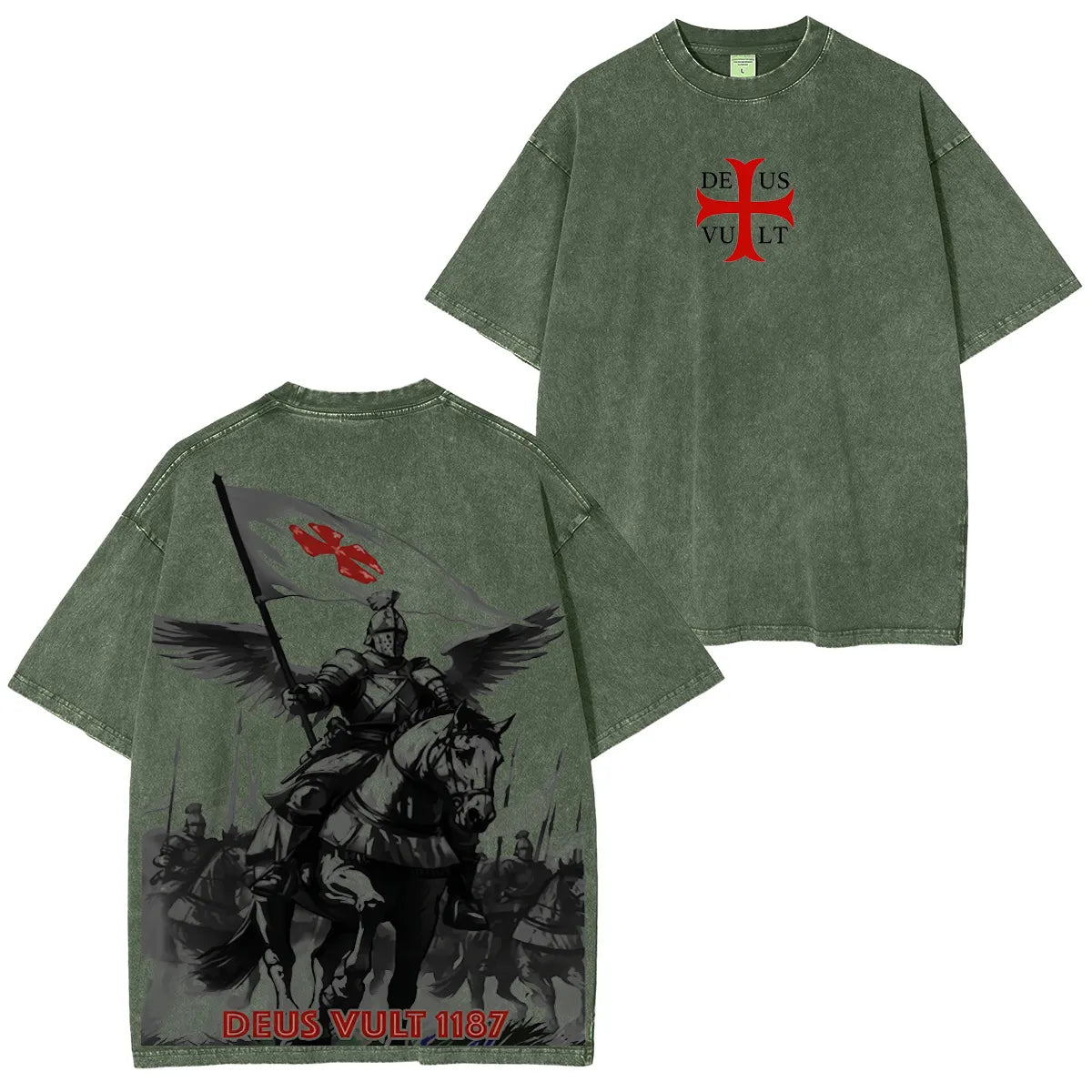 Jesus Resurrection Glory Washed Unisex T-Shirt