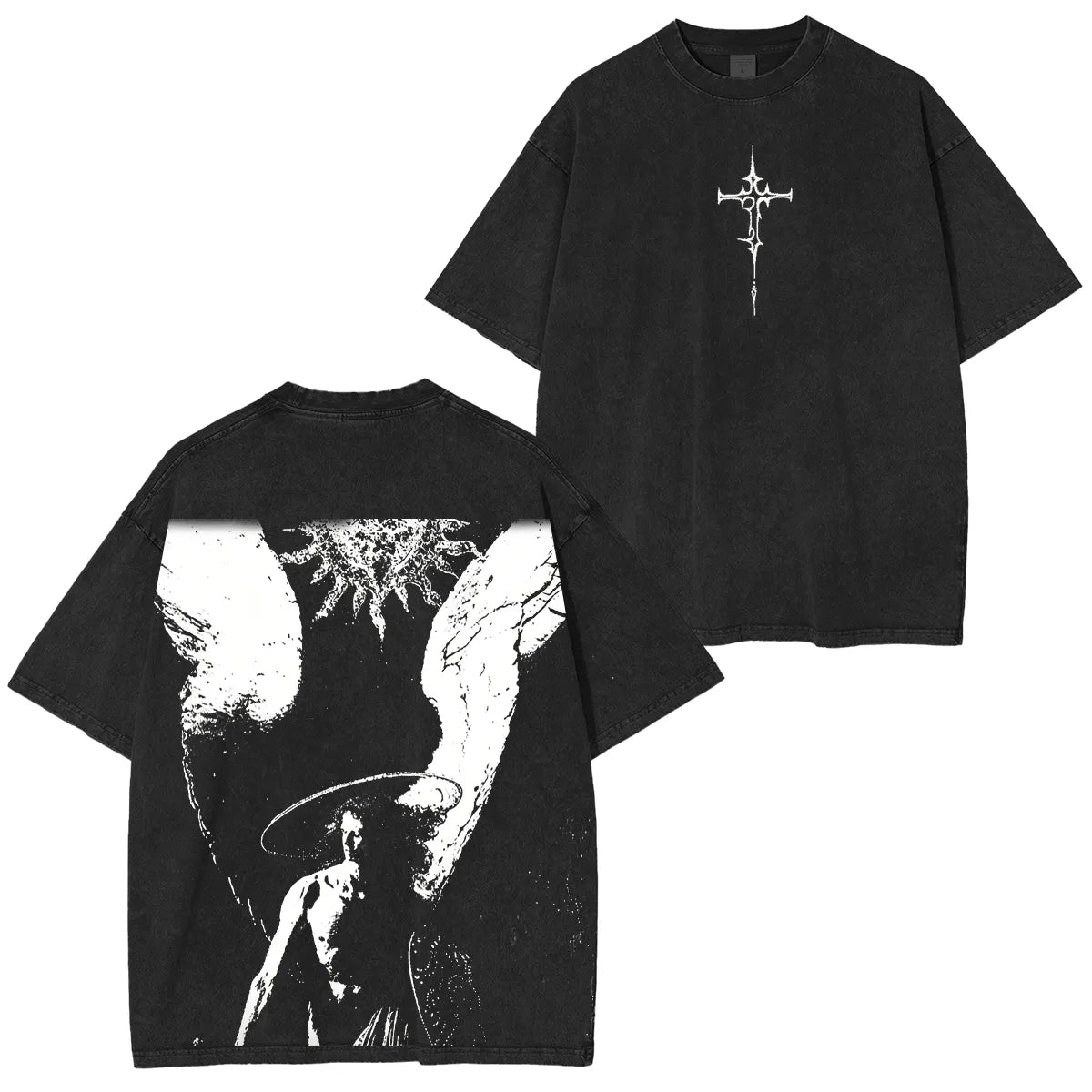 Jesus pump cover Vintage Washed Unisex T-Shirt