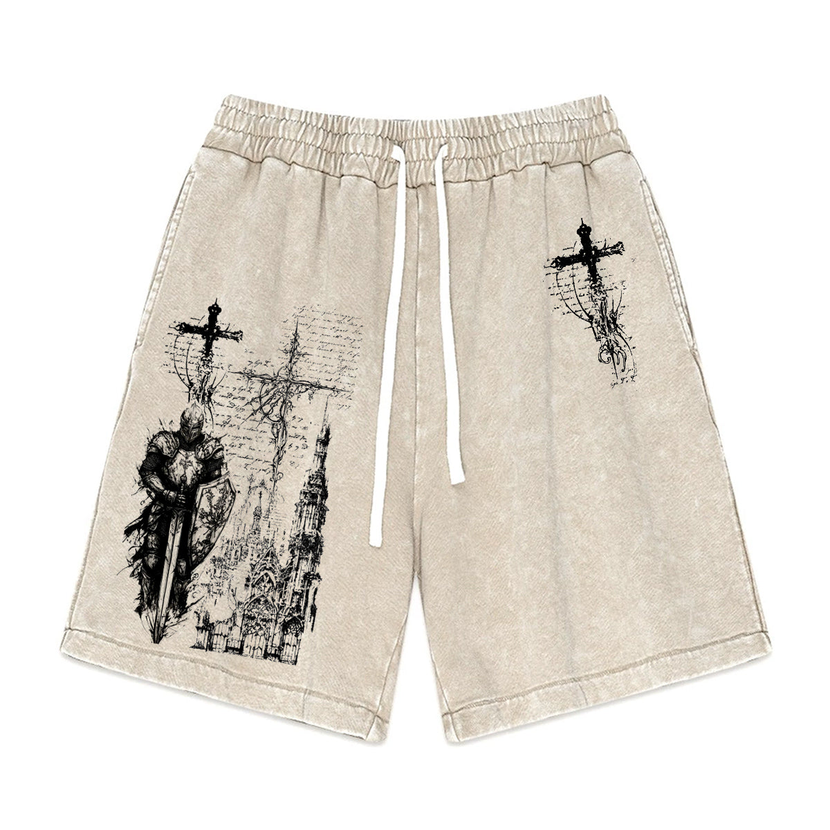 Knight Washed Shorts