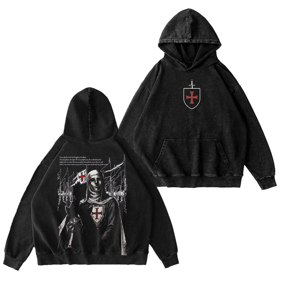 Crowned by Faith Vintage Washed T-shirt/Crewneck/Hoodie