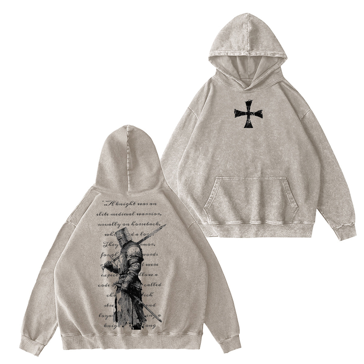 The Knight’s Code Faithbound Vintage Washed T-shirt/Crewneck/Hoodie