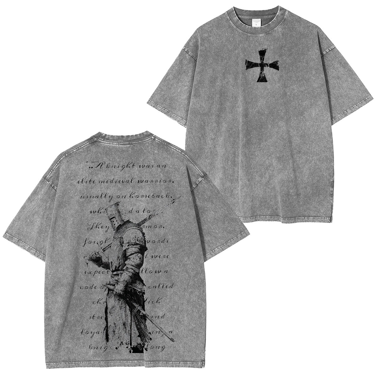 The Knight’s Code Faithbound Vintage Washed T-shirt/Crewneck/Hoodie