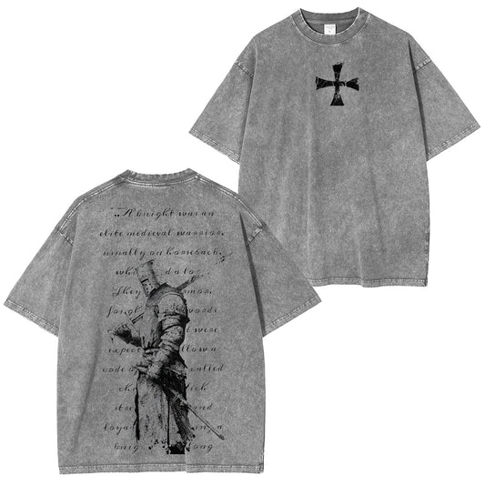 The Knight’s Code Faithbound Vintage Washed T-shirt/Crewneck/Hoodie