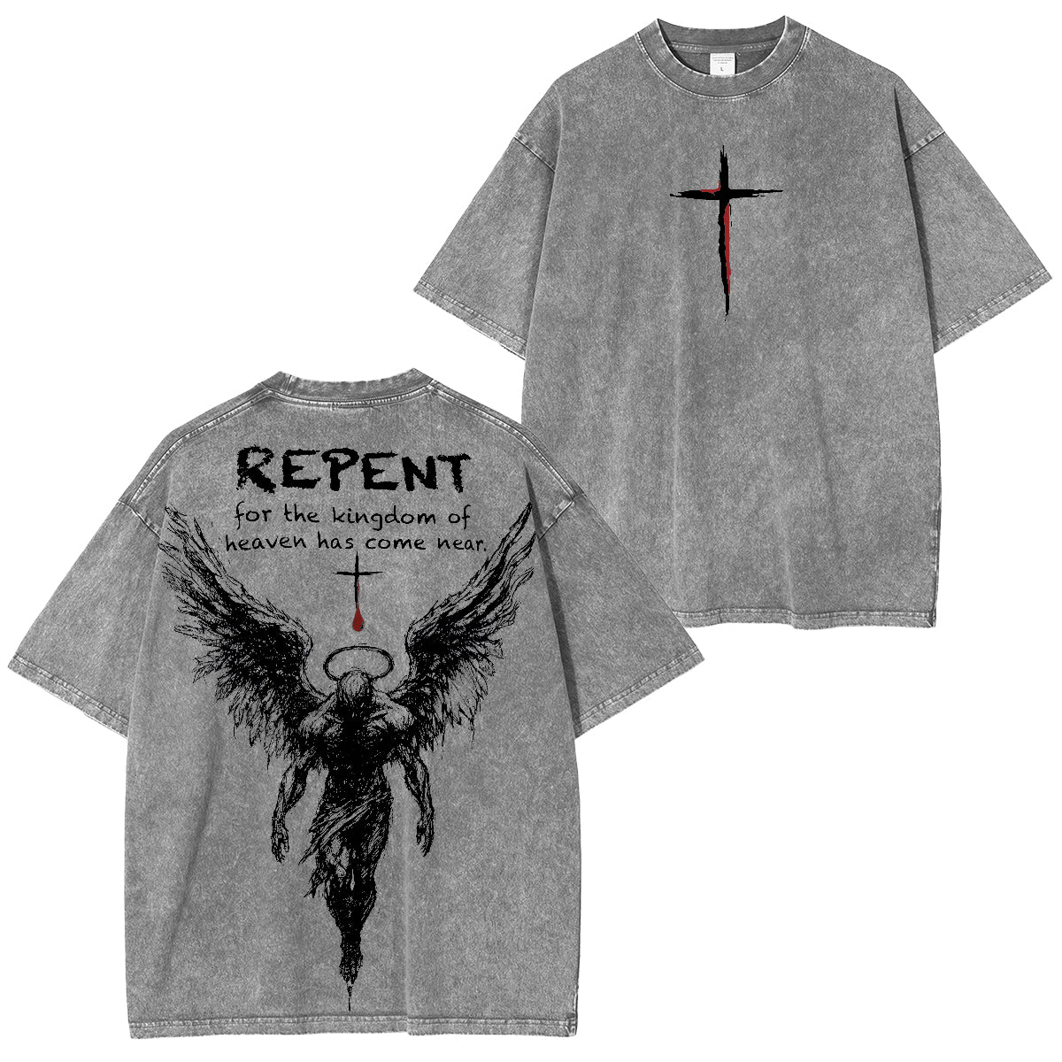 Heavens Proclaim The Glory Of God Washed Unisex T-Shirt