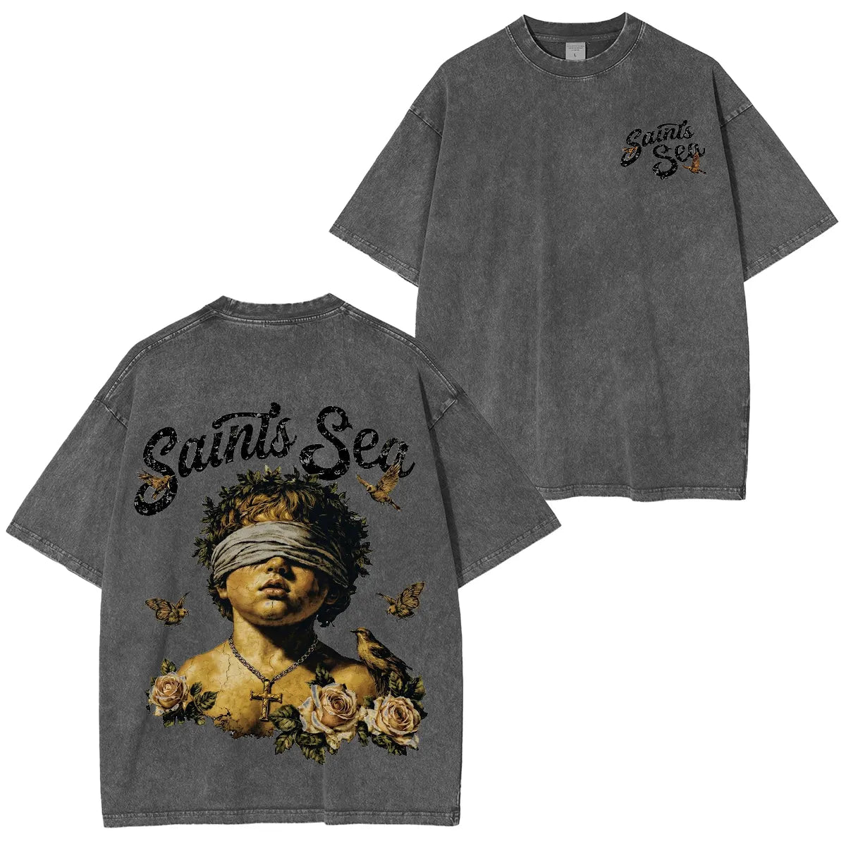 Saints See Vintage Washed Faith Tee